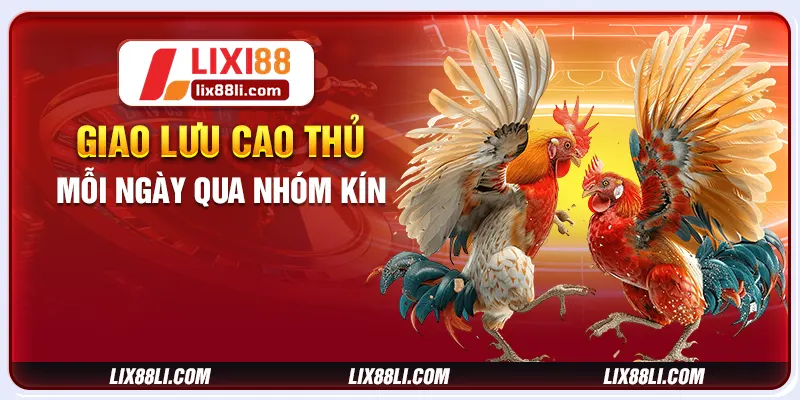 Giao lưu cao thủ mỗi ngày qua nhóm kín